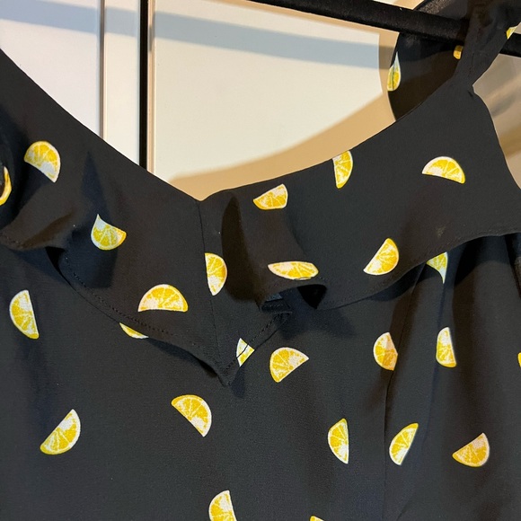 Forever 21 lemon dress. Size small. - Picture 5 of 9